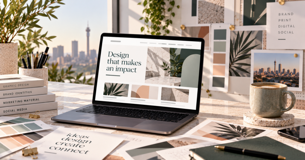 Graphic design services Johannesburg signage